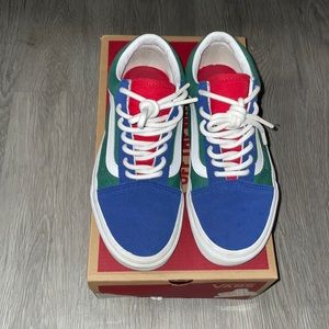 Multicolor vans /good condition / barely worn maybe 3x